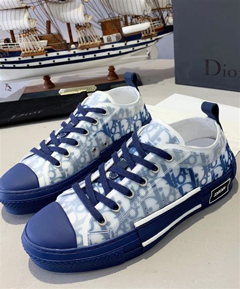 navy blue dior low top sneakers|dior khaki sneakers for men.